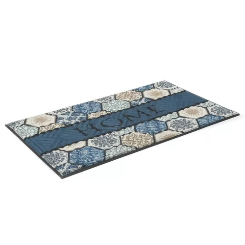 Eco Trend lábtörlő Lima Mat Blue Tiles - 45 x 75 cm