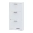 DEF204 (MSA312-120) 3 ajtós cipősszekrény - fehér