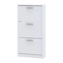 DEF204 (MSA312-120) 3 ajtós cipősszekrény - fehér