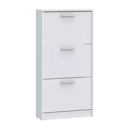 DEF204 (MSA312-120) 3 ajtós cipősszekrény - fehér