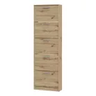 DEF204 (MSA712-D78) 5 ajtós cipősszekrény - artisan tölgy