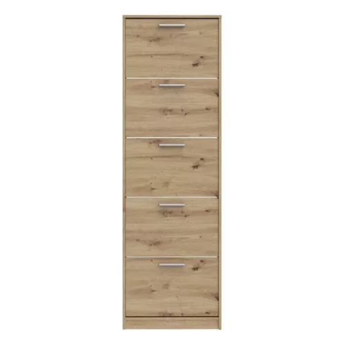 DEF204 (MSA712-D78) 5 ajtós cipősszekrény - artisan tölgy