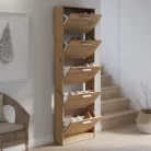 DEF204 (MSA712-D78) 5 ajtós cipősszekrény - artisan tölgy