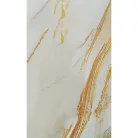 Falpanel, márvány mintával, PVC, 280x120 cm - Verdant Gold