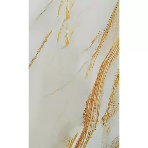 Falpanel, márvány mintával, PVC, 280x120 cm - Verdant Gold