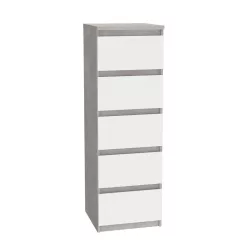 Manchester Komód - CHLK452-C963 - beton/fehér