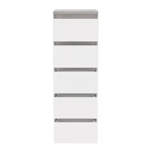 Manchester Komód - CHLK452-C963 - beton/fehér