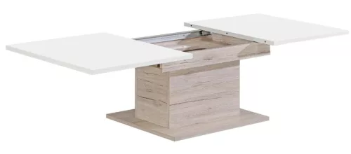 Presso dohányzóasztal tárolóval CFTT4171-P95 - homoki tölgy/fényes