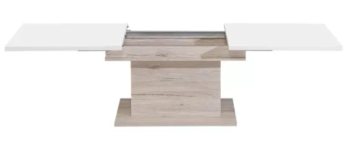 Presso dohányzóasztal tárolóval CFTT4171-P95 - homoki tölgy/fényes