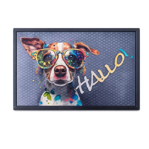 Eco Trend lábtörlő Soft Step Lima Mat Hipster Dog - 45 x 75 cm
