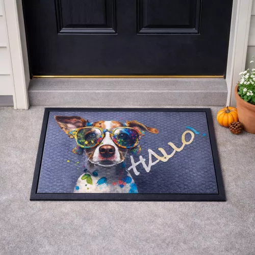 Eco Trend lábtörlő Soft Step Lima Mat Hipster Dog - 45 x 75 cm
