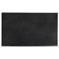 Eco Trend lábtörlő Soft Step Plain fekete - 80 x 120 cm