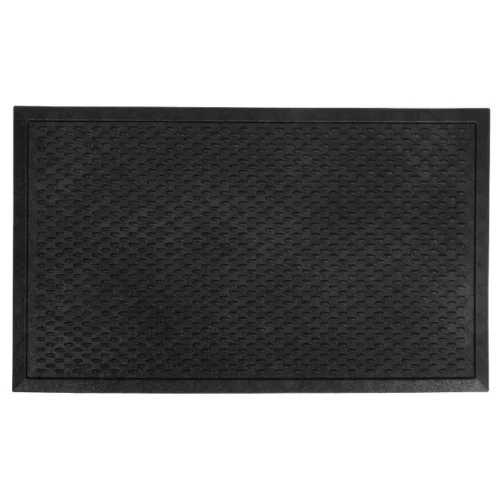 Eco Trend lábtörlő Soft Step Plain fekete - 80 x 120 cm