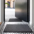 Eco Trend lábtörlő Soft Step Plain fekete - 80 x 120 cm