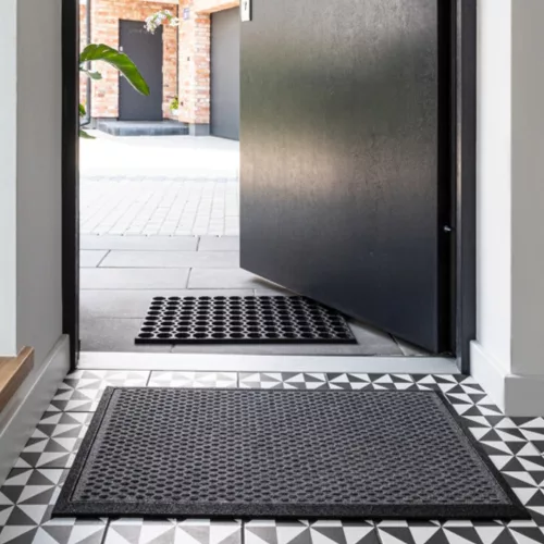 Eco Trend lábtörlő Soft Step Plain fekete - 80 x 120 cm