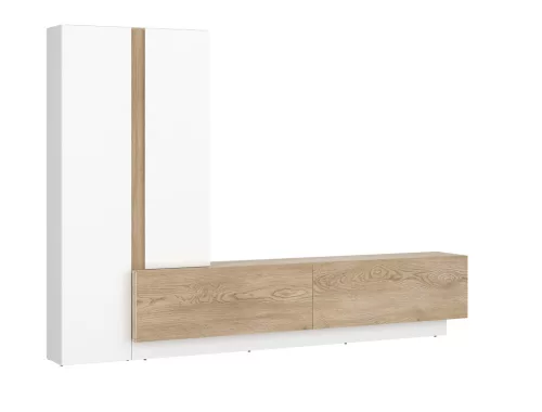 Marina (MIZM01) nappali szett -  alpesi fehér / cremona tölgy