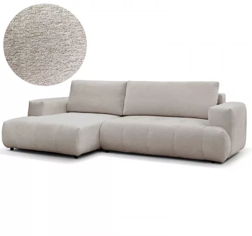 ELKA sarokkanapé balos - bézs