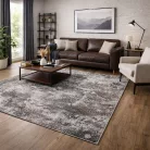 Beenom szőnyeg 1007-122 szürke-arany 80x150 cm