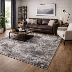 Beenom szőnyeg 1007-122 szürke-arany 80x150 cm