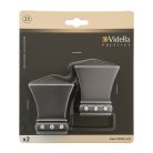 Vidella Hekla ezüst 25 mm-es karnis végzáró 2db/cs