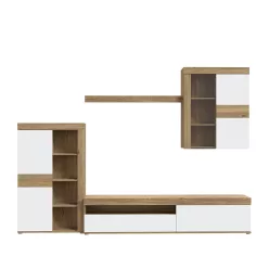   Lagos nappali szett (ZMBM18L-Q109) - mauvella tölgy/secret grey