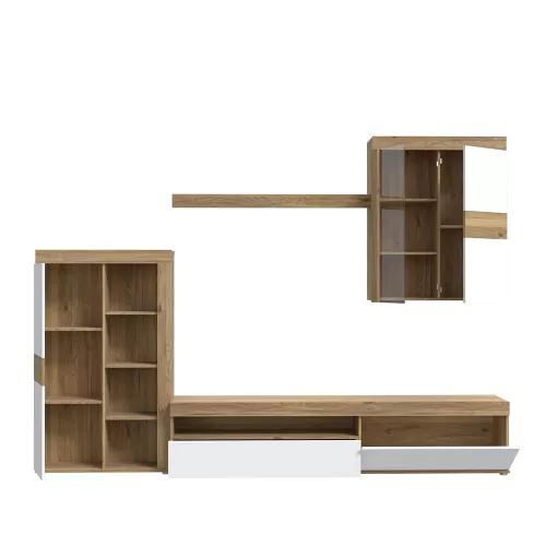 Lagos nappali szett (ZMBM18L-Q109) - mauvella tölgy/secret grey