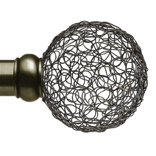 Vidella Paria antik 25 mm-es karnis végzáró 2db/cs