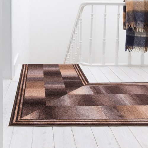 Ikat futószőnyeg 49 barna 0,8 m