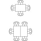 Millis bővíthető étkezőasztal 90-120 - rivoli