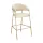Design bárszék, bézs Velvet szövet/gold króm arany, DASMIN TYP 2