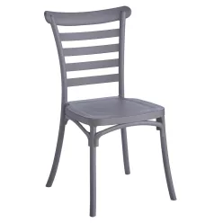 Rakásolható szék, szürkésbarna taupe, SAVITO NEW
