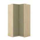 Terra sarok gardróbszekrény (24LEON16) - lindberg tölgy/eucalyptus