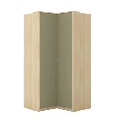   Terra sarok gardróbszekrény (24LEON16) - lindberg tölgy/eucalyptus