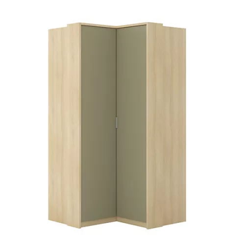 Terra sarok gardróbszekrény (24LEON16) - lindberg tölgy/eucalyptus