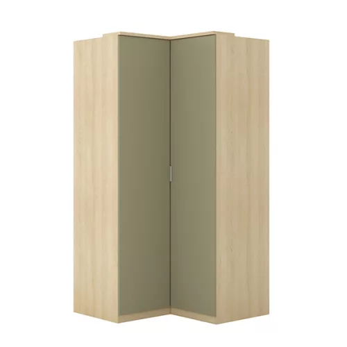 Terra sarok gardróbszekrény (24LEON16) - lindberg tölgy/eucalyptus