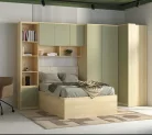 Terra sarok gardróbszekrény (24LEON16) - lindberg tölgy/eucalyptus