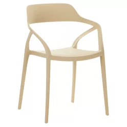 Rakásolható szék, szürkésbarna Taupe, ALFIO
