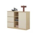 Terra komód (24LBON27) - lindberg tölgy/sandy beige