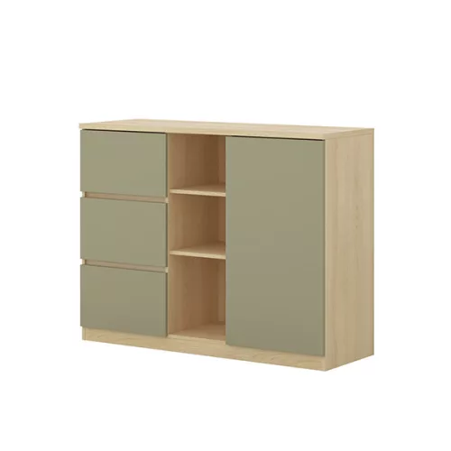 Terra komód (24LEON27) - lindberg tölgy/eucalyptus