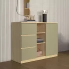Terra komód (24LEON27) - lindberg tölgy/eucalyptus