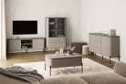 Bello két ajtós TV állvány (24COOB40) - kongó/fekete