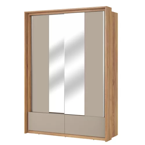 Impressio gardrób 160 cm (24MCNJ61) - mauvella tölgy/congo