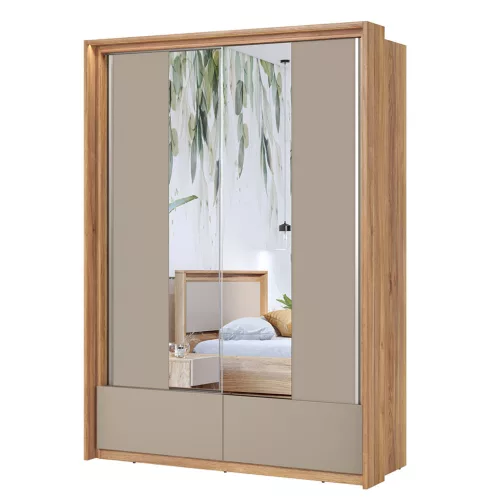 Impressio gardrób 160 cm (24MCNJ61) - mauvella tölgy/congo