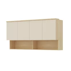   Terra fali szekrény (24LBON12) - lindberg tölgy/ sandy beige