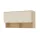 Terra fali szekrény (24LBON12) - lindberg tölgy/ sandy beige