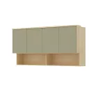 Terra fali szekrény (24LEON12) - lindberg tölgy/eucalyptus