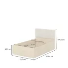 Terra ágykeret 120 (24LGON35) - lindberg tölgy