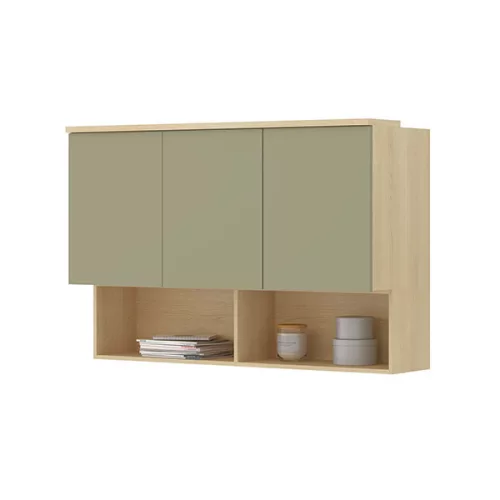 Terra fali szekrény (24LEON11) - lindberg tölgy/eucalyptus