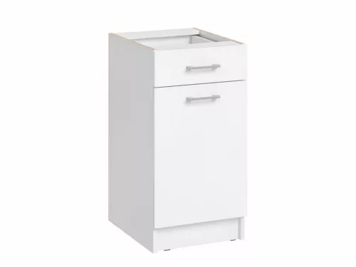 Eco 240 konyhablokk fiókos alsó elem (DS4/1) - fehér/struktúrált fehér