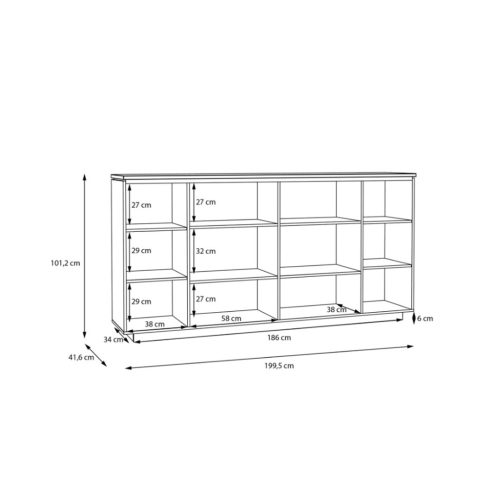 Lunar nappali szett - homok/artisan tölgy
